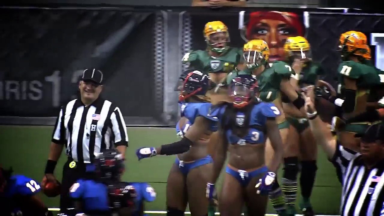 LFL (Lingerie Football) Big Hits, Fights, and Funny Moments