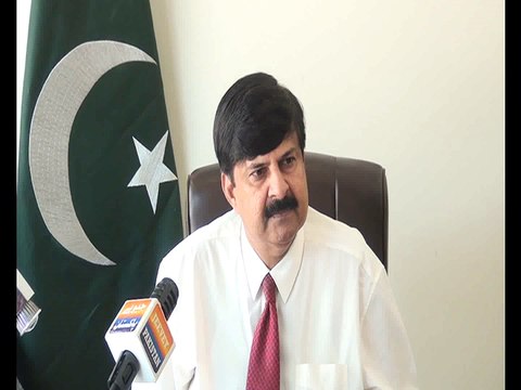 Capt (R) Atta Muhammad Khan Executive Director Alhamra Arts Council Lhr talked with Shakeel Anjum Chief Editor Click (3)