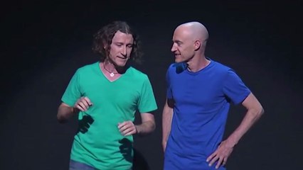 Attack of a live bear (The Umbilical Brothers)