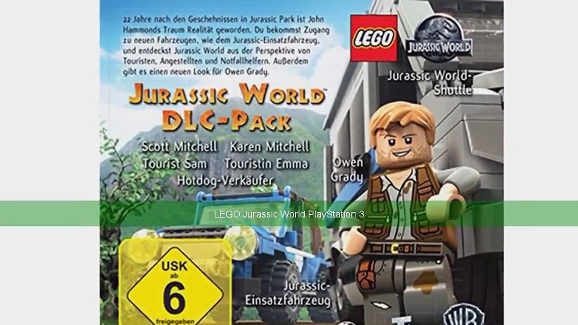 LEGO Jurassic World - [PlayStation 3] Original Games - video Dailymotion