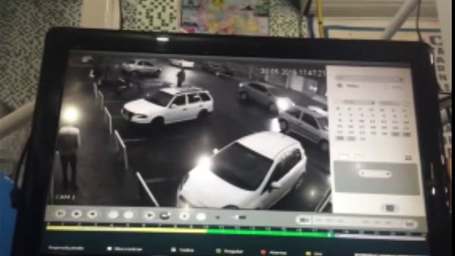 Câmeras flagram acidente com seis veículos no Santa Paula