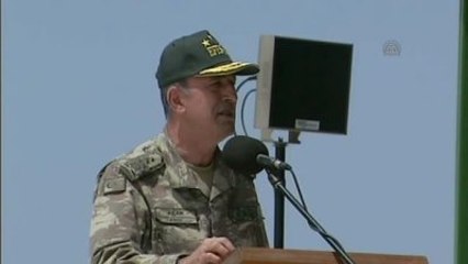 Genelkurmay Başkanı Orgeneral Akar, Tatbikatta Konuştu (2)
