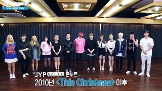 [ V APP ] JYPNATION - JYP 단체곡 개별파트 쟁탈전