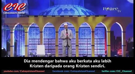 Wanita Kristen Menantang Dr Zakir dan Berdebat Sengit  - Dr Zakir Naik Sub Indo