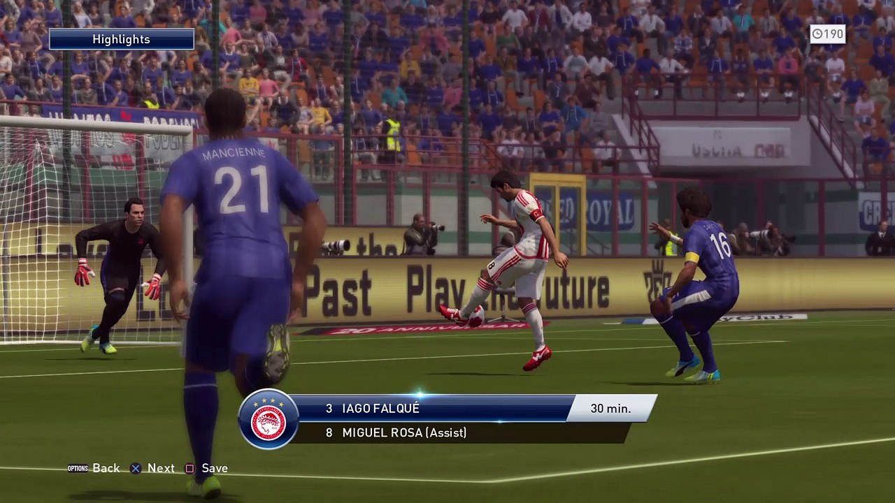 ROYAL FC - OLYMPIACOS 0:5
