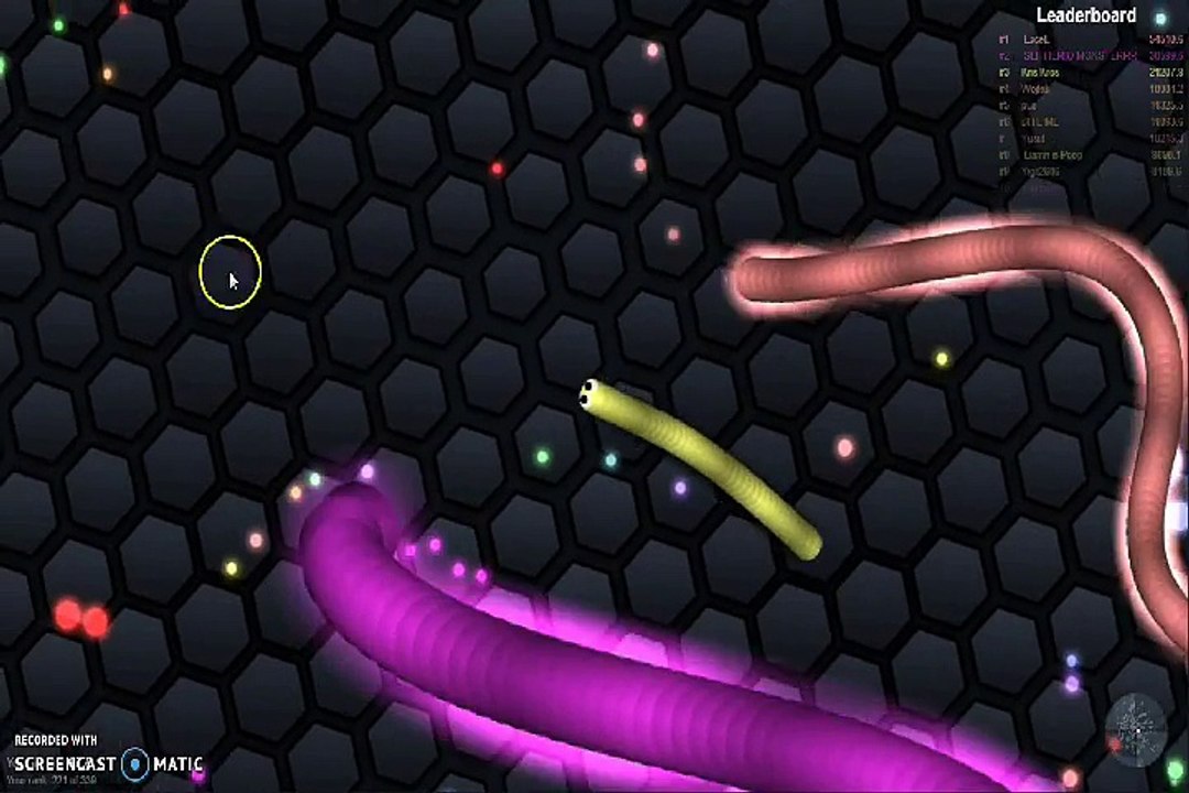 PREMIÈRE VIDÉO ! - Slither.io
