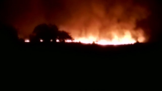 At least 17 killed in Indian arms depot blaze