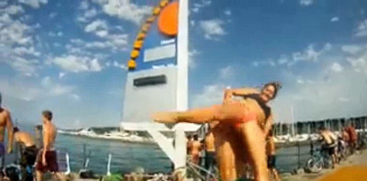 Trampoline Diving Into the Lake _ PEOPLE ARE AWESOME Must Watch