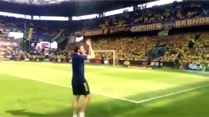 Le bel hommage des supporters à Elmander