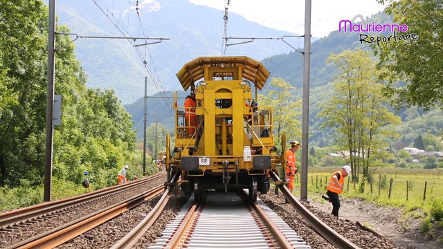 Maurienne Reportage #53 - SNCF / Chantier de renouvellement de voies