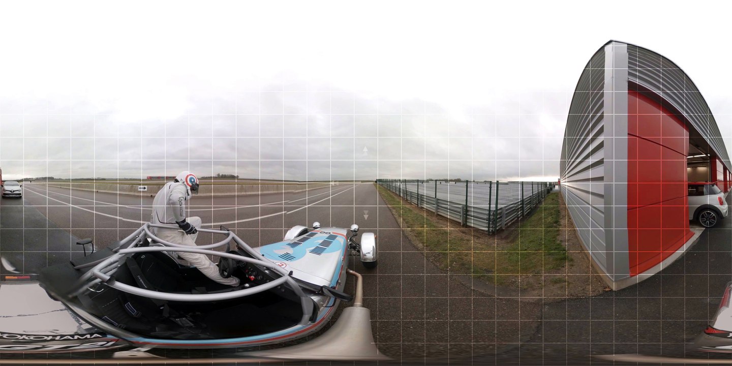 En Caterham avec Tone à 360°
