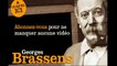 Georges Brassens - Les bancs publics
