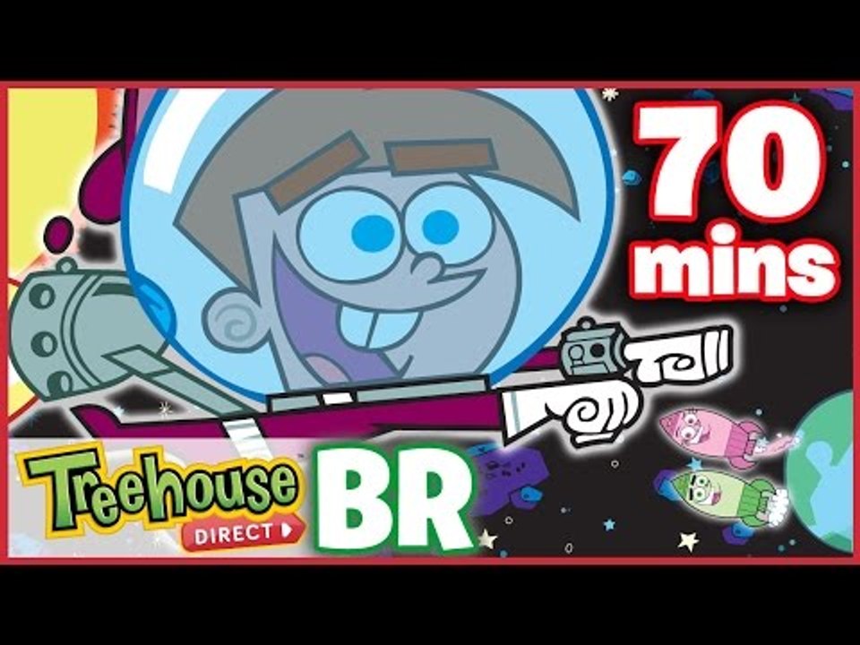 Os Padrinhos Mãgicos Episódios Para Crianças - Aventura Espacial - Compilação De 70 Mins