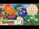 Os Backyardigans - Poder Da Flor E Mais Episódios Para Crianças - Primavera Compilação De 70 Mins