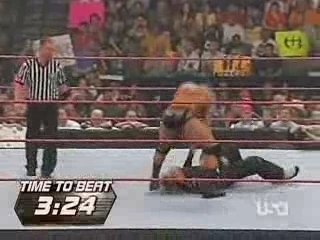 RAW 02/07/07: Beat The Clock: Randy Orton Vs Jeff Hardy