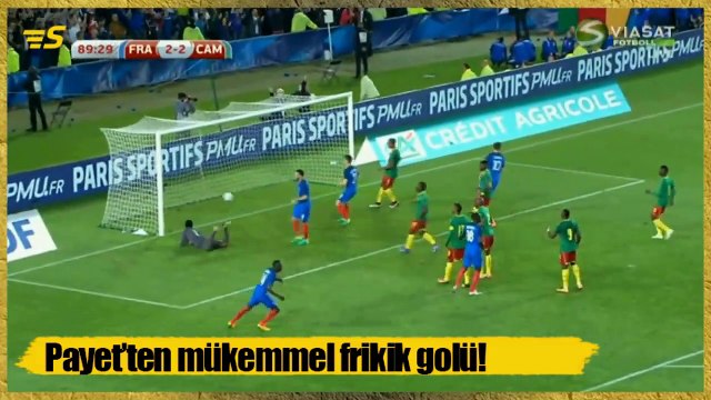 Payet'ten müthiş frikik golü