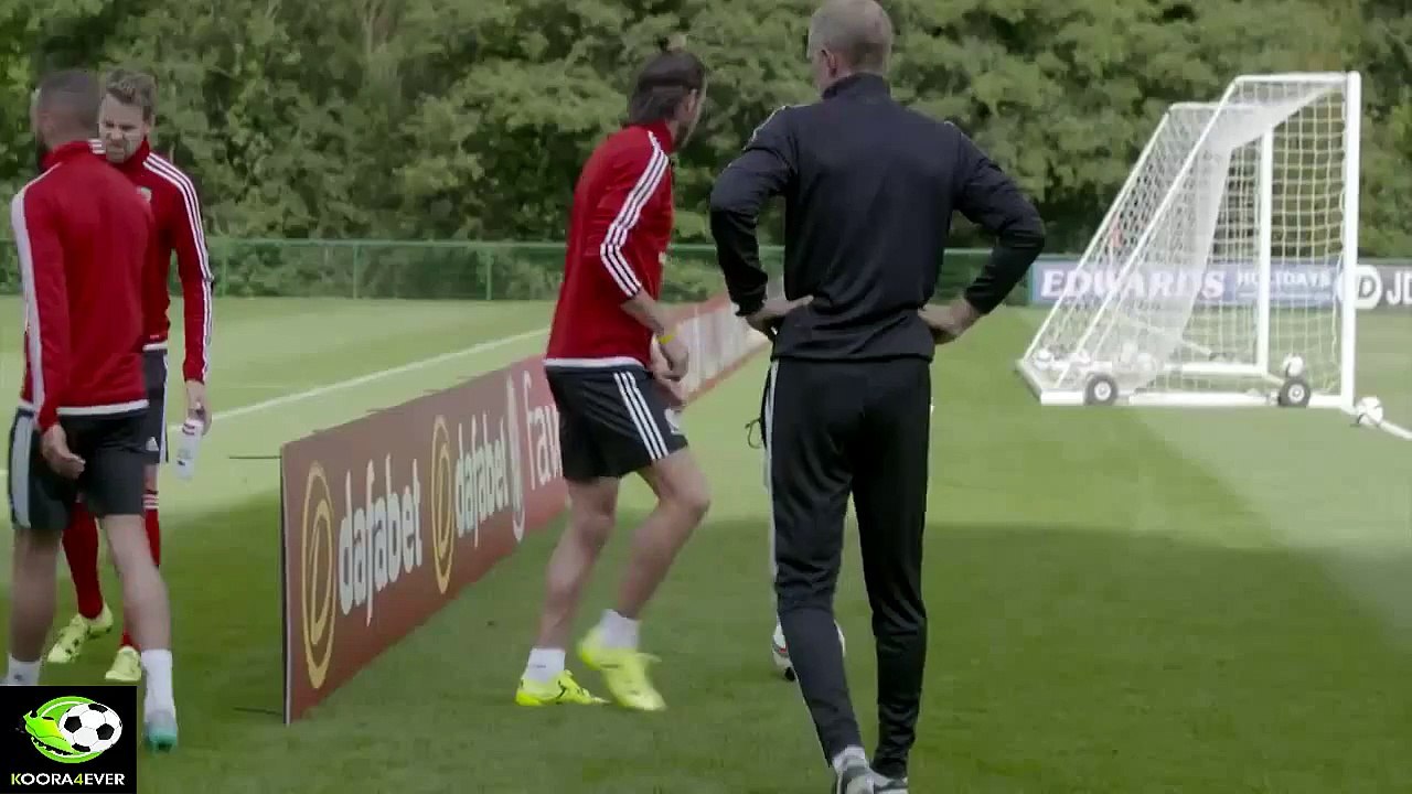 Gareth Bale score Amazing Goal from impossible angle