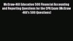 Pdf online McGraw-Hill Education 500 Financial Accounting and Reporting Questions for the CPA