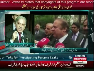 Mian Muhammad Shahbaz Sharif Media Talk In London - 31st May 2016