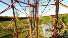 Climbing Tower - Залезли на вышку - on the roof