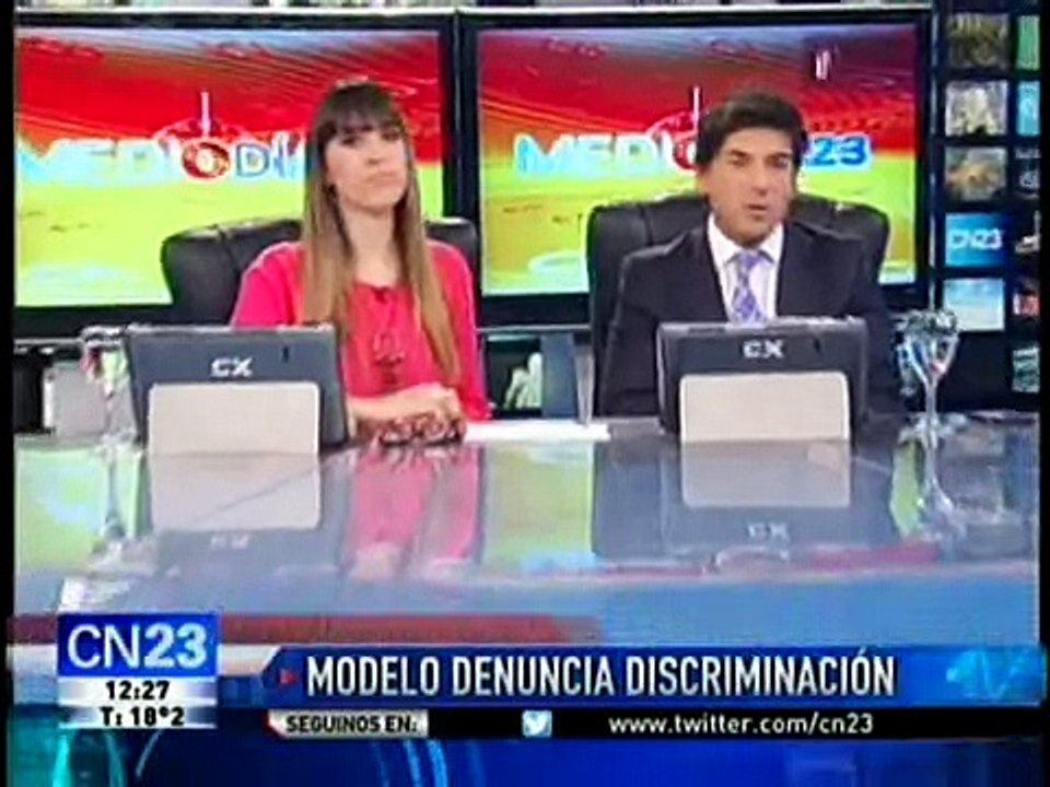 CN23 - MEDIODÍA 23 - LA MODELO QUE SE SIENTE DISCRIMINADA