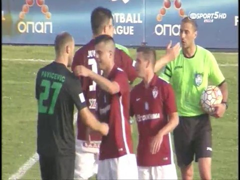 34η Αχαρναϊκός-ΑΕΛ 1-2 2015-16 Λήξη & πανηγυρισμοί