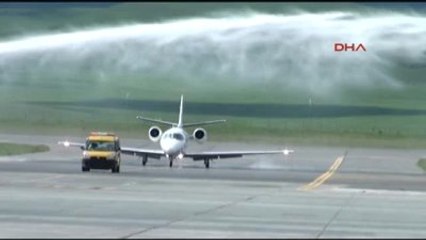 Kars Bakan Arslan Memleketi Kars'ta Çoşkuyla Karşılandı