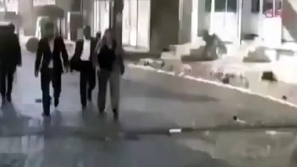 Sebahat Tuncel polise tokat atma anı görüntüleri