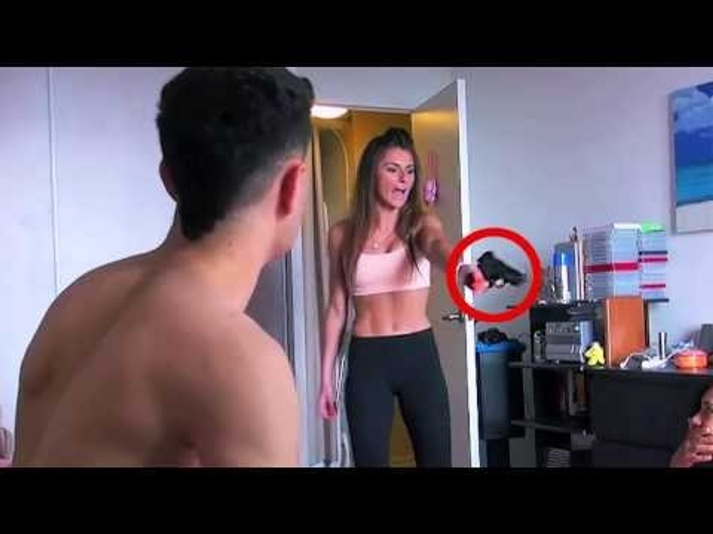 Boyfriend discount pranks girlfriend