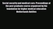 Read Social security and medical care: Proceedings of the post graduate course organised by