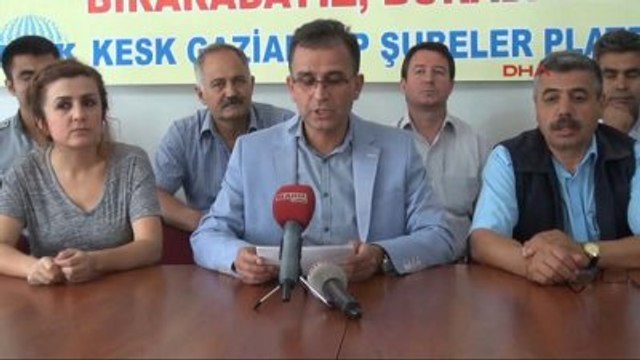 Gaziantep Eğitim-Sen Gaziantep Şube Başkanı Ersönmez Gezi Yaşlanmayacak
