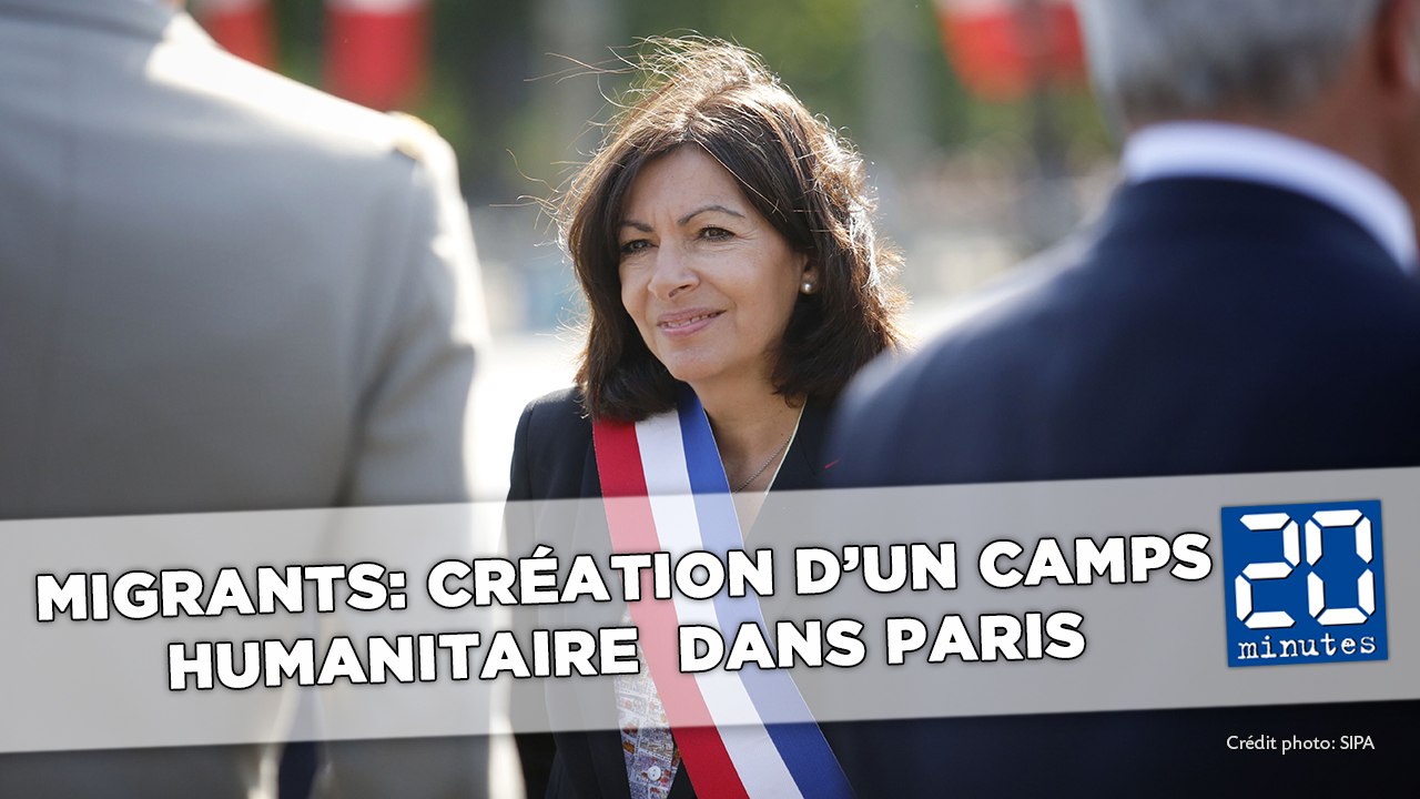 Migrants: Anne Hidalgo annonce la création d'un camp humanitaire à Paris