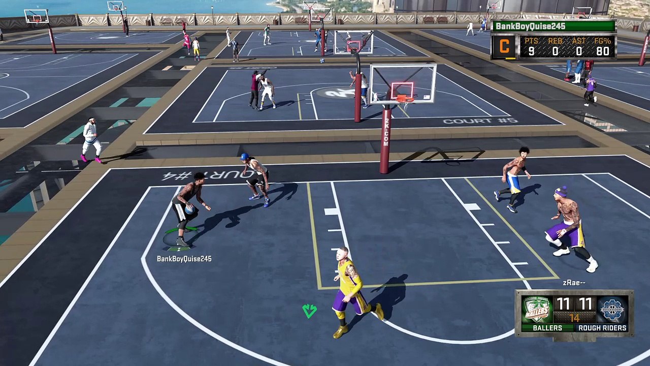 Miguel Catching Ankles