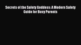 Read Secrets of the Safety Goddess: A Modern Safety Guide for Busy Parents Ebook Free