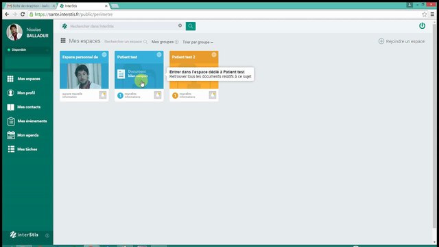 Tutoriel : Les premiers pas sur la plateforme d'interStis Santé