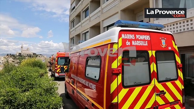 Deux personnes intoxiquées dans l'incendie d'une maison de retraite à Marseille
