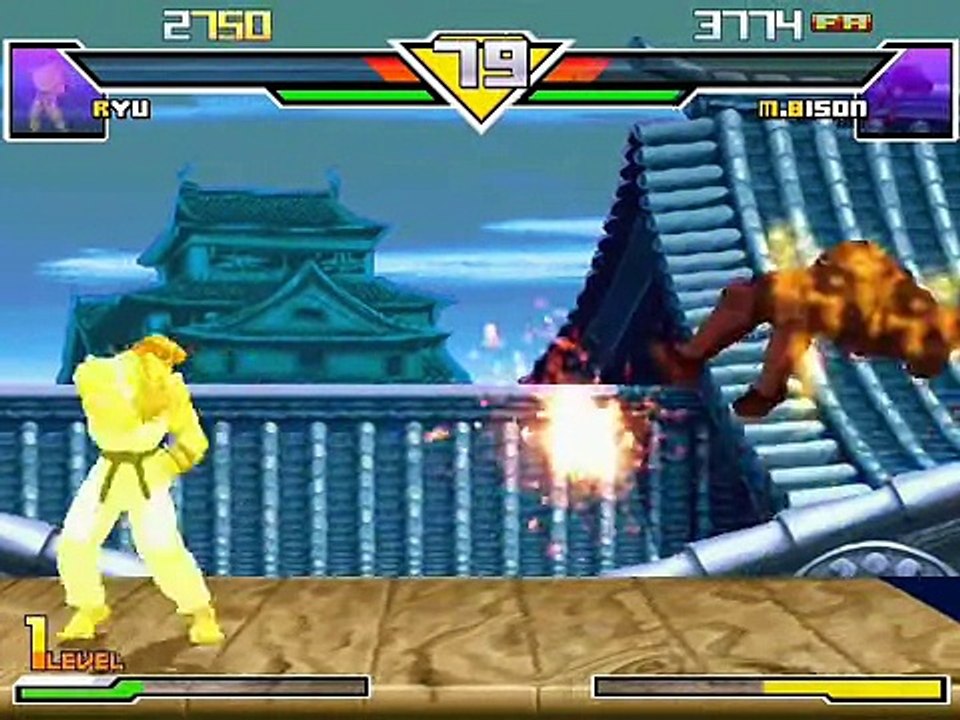 Super Street Fighter II Turbo HD Remix Mugen / M.Bison vs Ryu