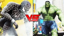 Black Spiderman VS Hulk - EPIC BATTLE