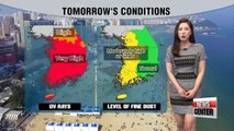 Hot Wednesday in store under sunny skies