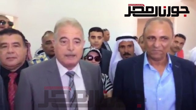 بتكلفة 547 ألف جنيه فوده يفتتح الوحدة المحلية بقرية السعال التابعه لمدينة كاترين