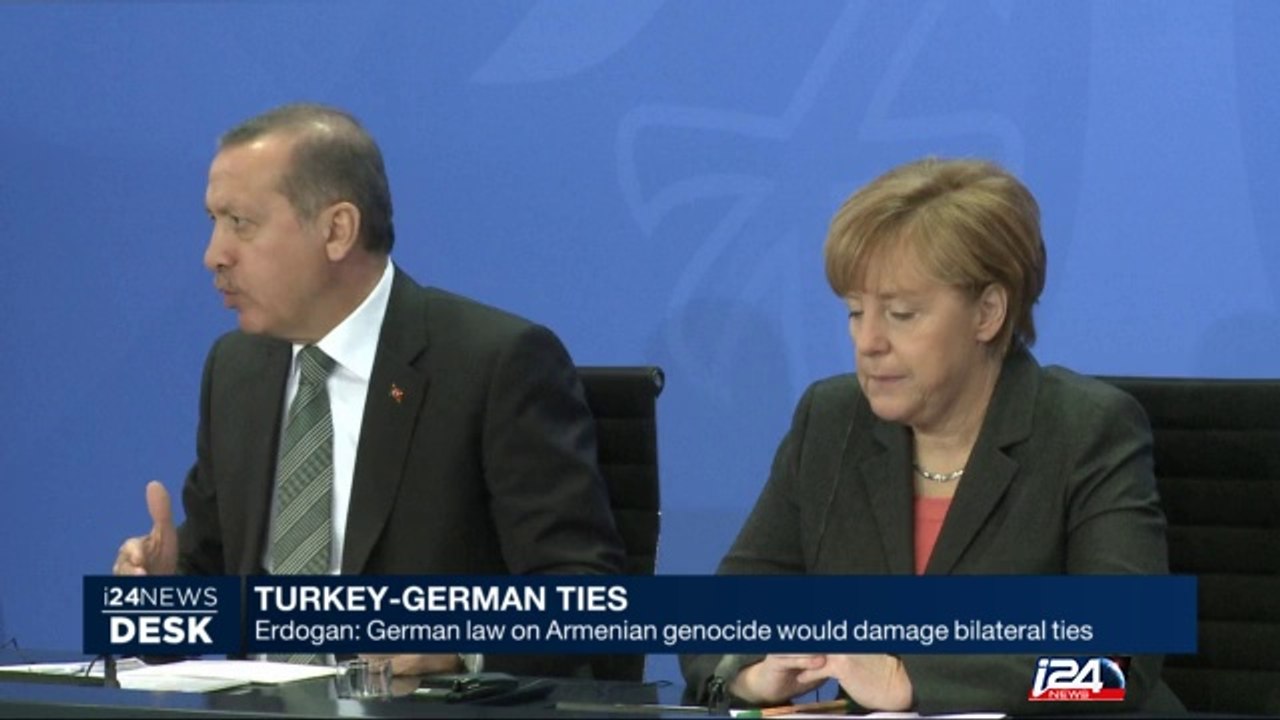 Erdogan: German law on Armenian genocide would damage bilateral ties