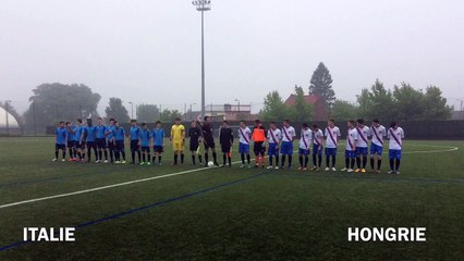 italie-hongrie  garçons 31 mai la gaillette