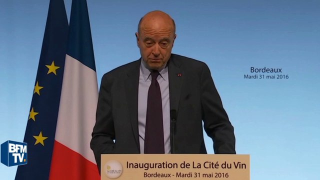 Alain Juppé n'a pas pu s'empêcher de nous resservir sa blague fétiche