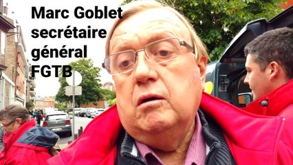 Marc Goblet a la greve du 31 mai 2016