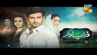 Zara Yaad Kar Episode 13 Promo on Hum Tv in - 31st May 2016