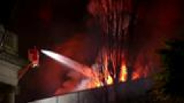 incendie galerie lafayette