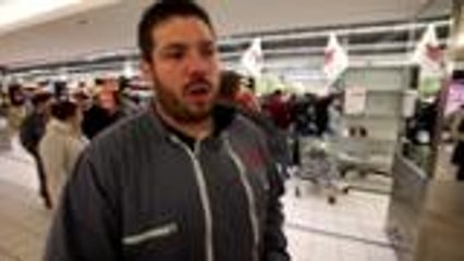 Opération coup de poing des Jeunes Agriculteurs chez Leclerc à Pau