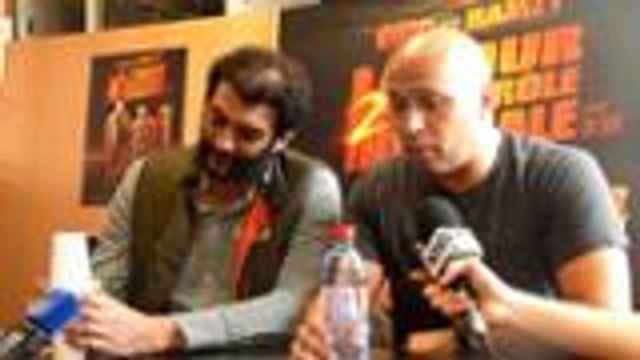 Eric et Ramzy présentent leur film La tour 2 controle infernale