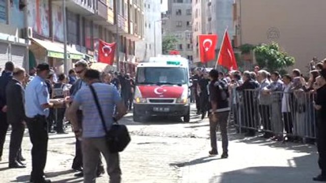 Şehit Polis Memuru Bodur İçin Tören Düzenlendi