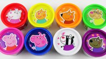 Peppa Pig Play Doh Cans Surprise Eggs Minions Angry Birds Frozen Pokemon